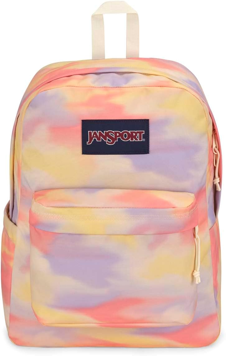 Amazon.com | JanSport SuperBreak Plus Backpack with Padded 15-inch Laptop Sleeve and Integrated Bottle Pocket - Spacious and Durable Daypack for Work and Travel - Black | Casual Daypacks