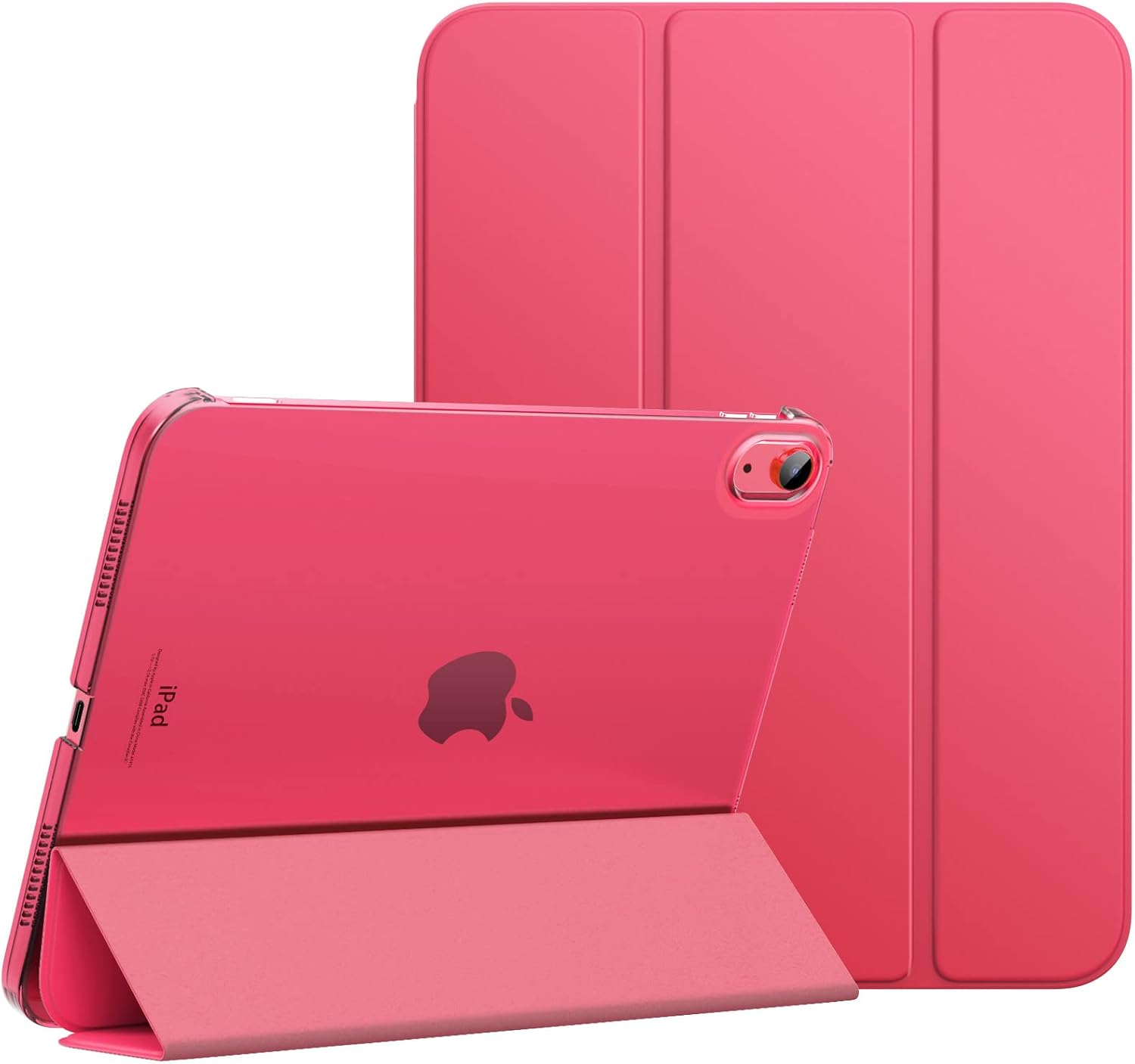 MoKo for iPad (A16) 11th Generation Case. iPad 10th Gen Case. Navy Blue | For iPad 11/10.9 Inch Case 2025/2022. Slim Stand Hard PC Translucent Back Shell Smart Cover.Support Touch ID.Auto Wake/Sleep