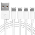 4Pack Original Apple MFi Certified Charger Lightning to USB Charging Cable Cord Compatible iPhone 14/13/12/11 Pro/11/XS MAX/XR/8/7/6s Plus.iPad Pro/Air/Mini.iPod Touch (3.3ft)