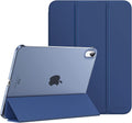 MoKo for iPad (A16) 11th Generation Case. iPad 10th Gen Case. Navy Blue | For iPad 11/10.9 Inch Case 2025/2022. Slim Stand Hard PC Translucent Back Shell Smart Cover.Support Touch ID.Auto Wake/Sleep