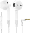 LUDOS FEROX Wired Earbuds in-Ear Headphones. 5 Year Warranty. Earphones with Microphone. Noise Isolation Corded for 3.5mm Jack Ear Buds for iPhone. Samsung. Computer. Laptop. Kids. School Students