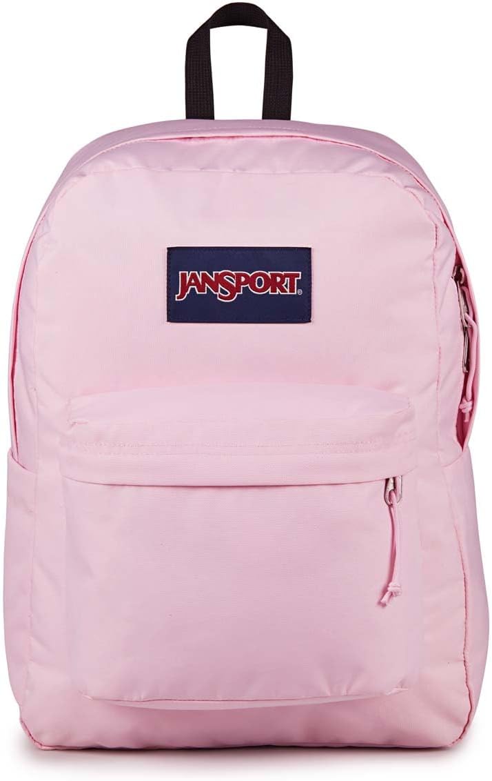 Amazon.com | JanSport SuperBreak Plus Backpack with Padded 15-inch Laptop Sleeve and Integrated Bottle Pocket - Spacious and Durable Daypack for Work and Travel - Black | Casual Daypacks