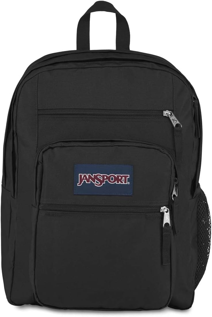 JanSport Laptop Backpack - Computer Bag with 2 Compartments. Ergonomic Shoulder Straps. 15 Laptop Sleeve. Haul Handle - Black