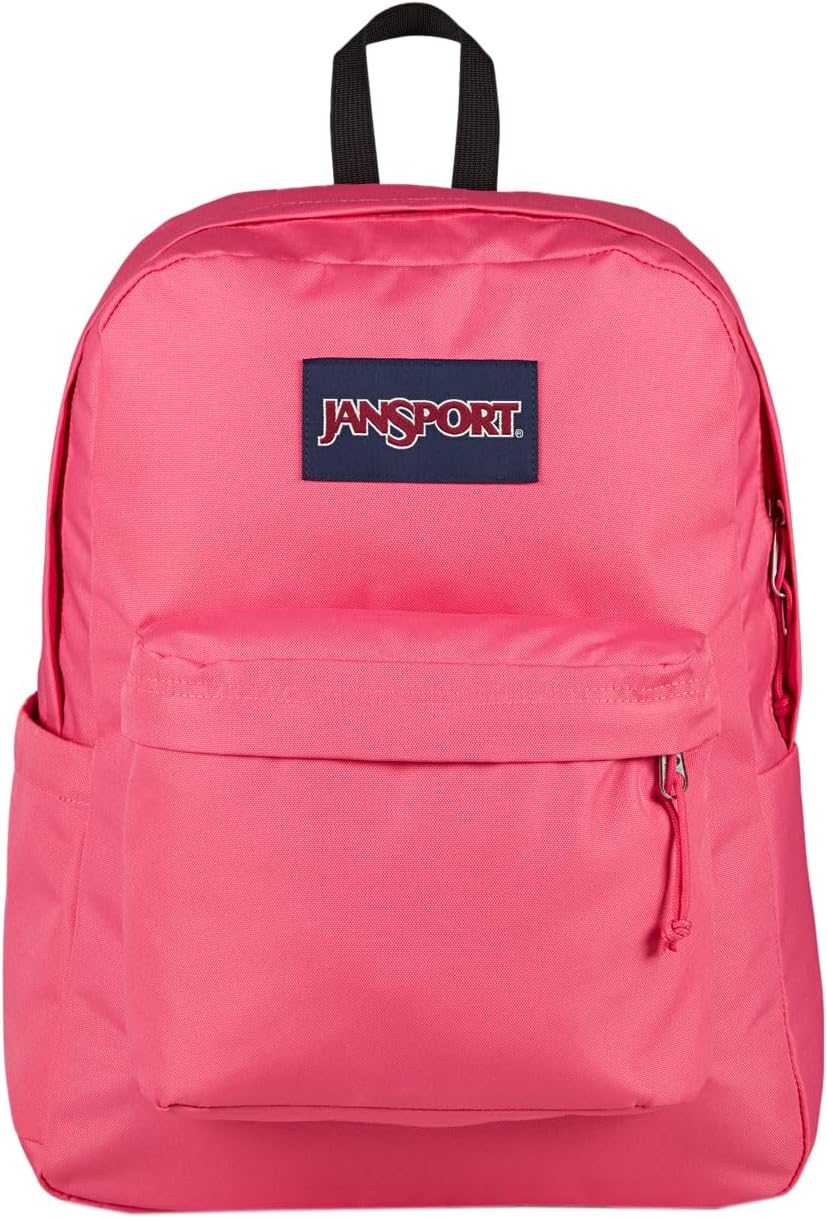Amazon.com | JanSport SuperBreak Plus Backpack with Padded 15-inch Laptop Sleeve and Integrated Bottle Pocket - Spacious and Durable Daypack for Work and Travel - Black | Casual Daypacks