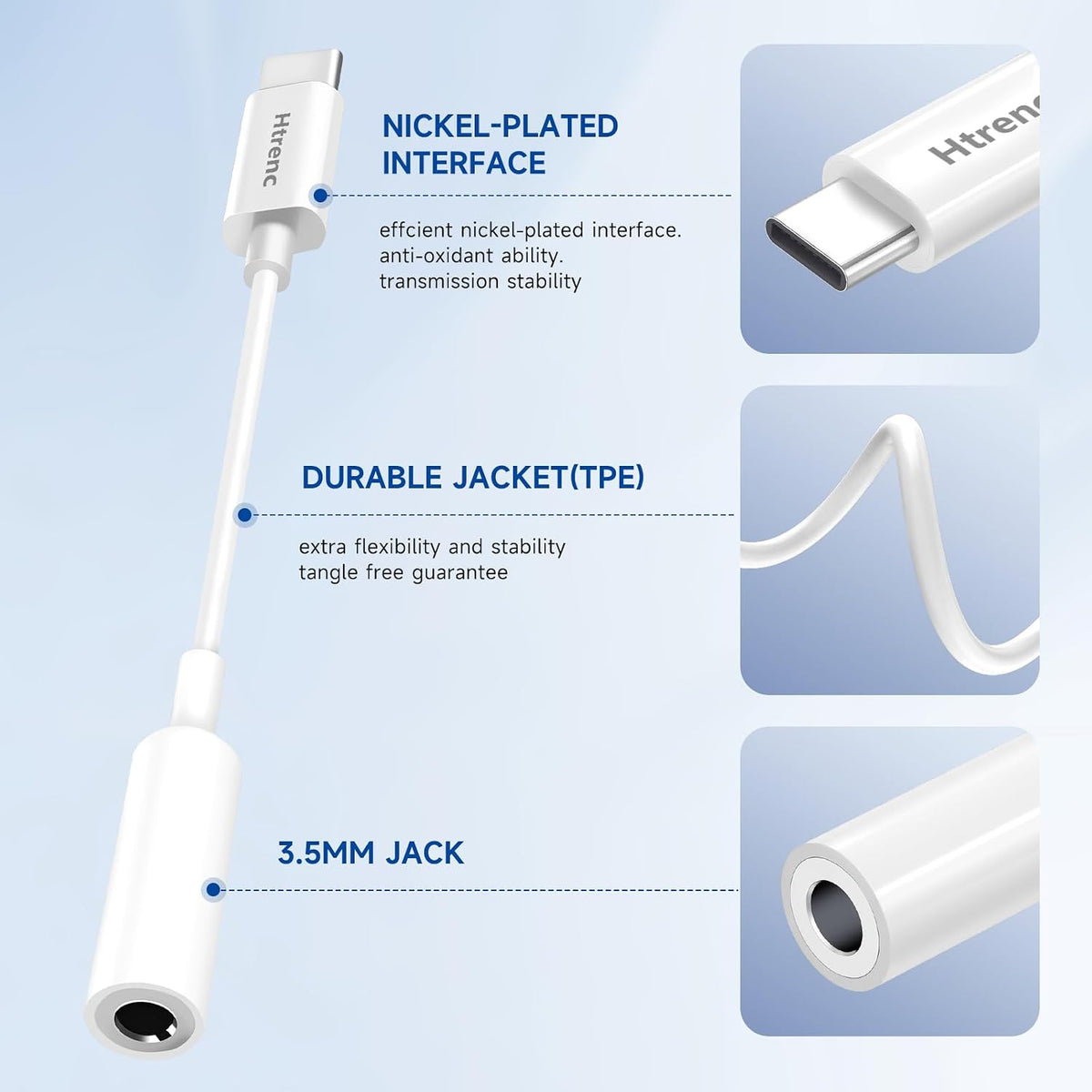 USB C to 3.5mm Headphone Jack Adapter for iPhone17/ iPhone 16/16 Pro/15/15 Pro/Pro Max/Plus. Type C Aux Audio Dongle Cable Cord Compatible with iPad. Samsung Galaxy S23/S22/S21. MacBook(2 Pack)