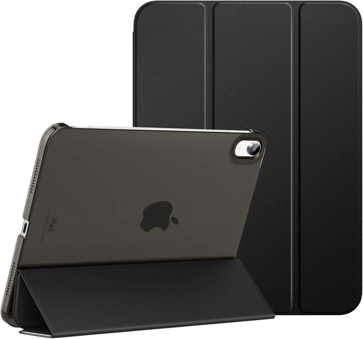 MoKo for iPad (A16) 11th Generation Case. iPad 10th Gen Case. Navy Blue | For iPad 11/10.9 Inch Case 2025/2022. Slim Stand Hard PC Translucent Back Shell Smart Cover.Support Touch ID.Auto Wake/Sleep