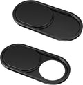 CloudValley Laptop Camera Cover Slide. Metal 0.023 Inch Ultra-Thin. 2 Packs | Web Webcam Cover for MacBook Pro / Air. Laptop. iMac. iPad. iPhone 8/7. Computer Accessories. Privacy Protection. Black