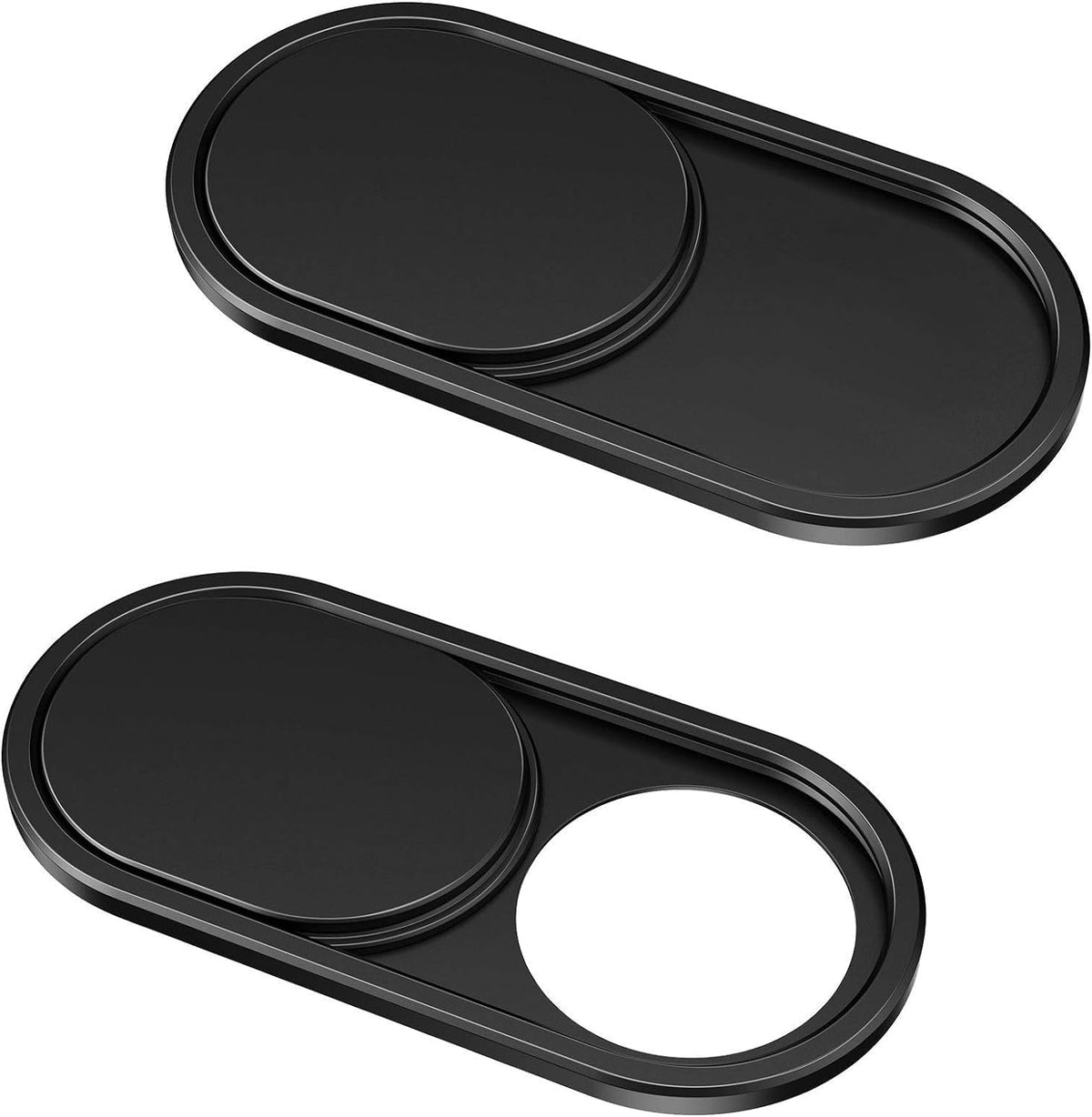 CloudValley Laptop Camera Cover Slide. Metal 0.023 Inch Ultra-Thin. 2 Packs | Web Webcam Cover for MacBook Pro / Air. Laptop. iMac. iPad. iPhone 8/7. Computer Accessories. Privacy Protection. Black