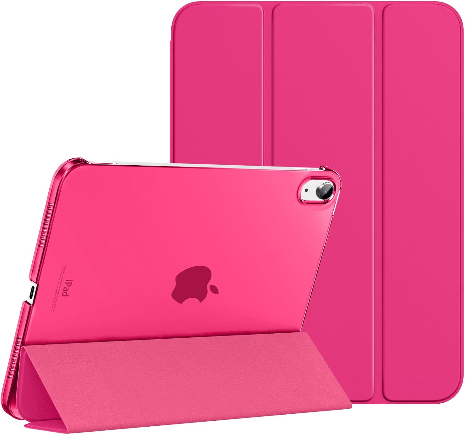 MoKo for iPad (A16) 11th Generation Case. iPad 10th Gen Case. Navy Blue | For iPad 11/10.9 Inch Case 2025/2022. Slim Stand Hard PC Translucent Back Shell Smart Cover.Support Touch ID.Auto Wake/Sleep
