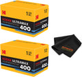 Kodak Ultramax 400 Color Print Film 36 Exp. 35mm DX 400 135-36 (108 Pics) (Pack of 3). Basic