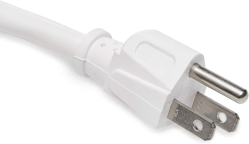 Amazon Basics Surge Protector Power Strip. 6-Outlet. 790 Joules. Circuit Breaker. LED Indicator. 6ft Extension Cord. White
