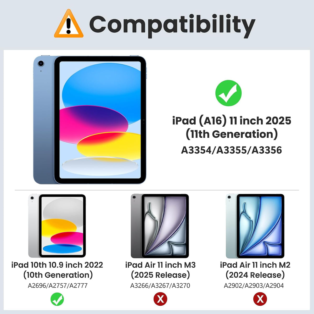 MoKo for iPad (A16) 11th Generation Case. iPad 10th Gen Case. Navy Blue | For iPad 11/10.9 Inch Case 2025/2022. Slim Stand Hard PC Translucent Back Shell Smart Cover.Support Touch ID.Auto Wake/Sleep