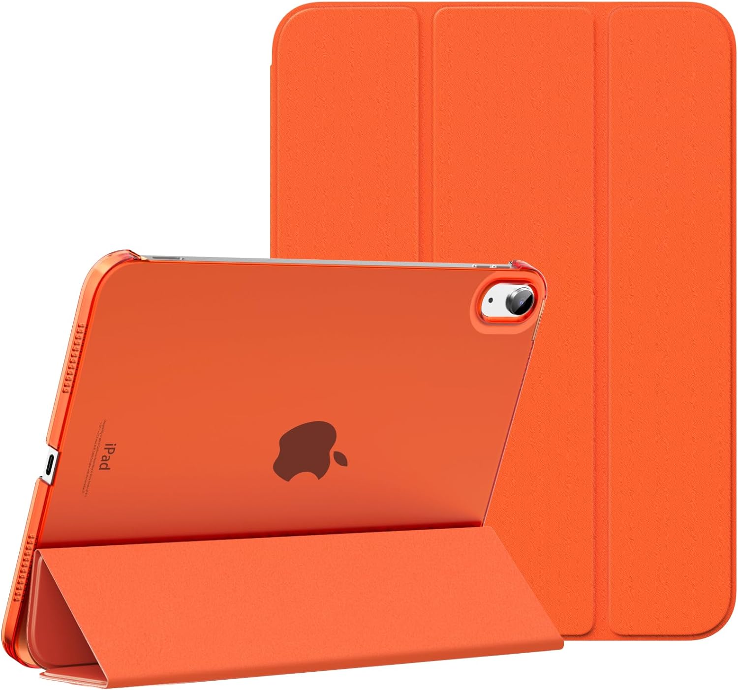 MoKo for iPad (A16) 11th Generation Case. iPad 10th Gen Case. Navy Blue | For iPad 11/10.9 Inch Case 2025/2022. Slim Stand Hard PC Translucent Back Shell Smart Cover.Support Touch ID.Auto Wake/Sleep