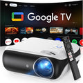 HAPPRUN Native 1080P Outdoor Smart Projector-Standard | Native 1080P • Mini & Portable • Easy Setup • Built-in Speaker • Indoor & Outdoor • Phone. Laptop & PS5 Compatible