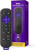 Roku Voice Remote Pro (2nd Ed.). TV Remote Control with Backlit Buttons | Hands-free Voice Controls. Rechargeable. & Lost Remote Finder - Replacement Compatible with All Roku TV. Players & Audio
