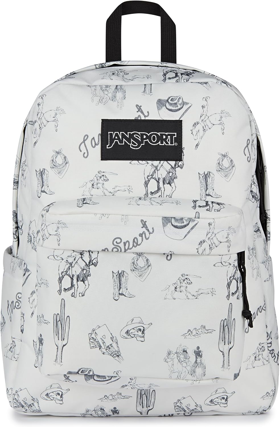 Amazon.com | JanSport SuperBreak Plus Backpack with Padded 15-inch Laptop Sleeve and Integrated Bottle Pocket - Spacious and Durable Daypack for Work and Travel - Black | Casual Daypacks