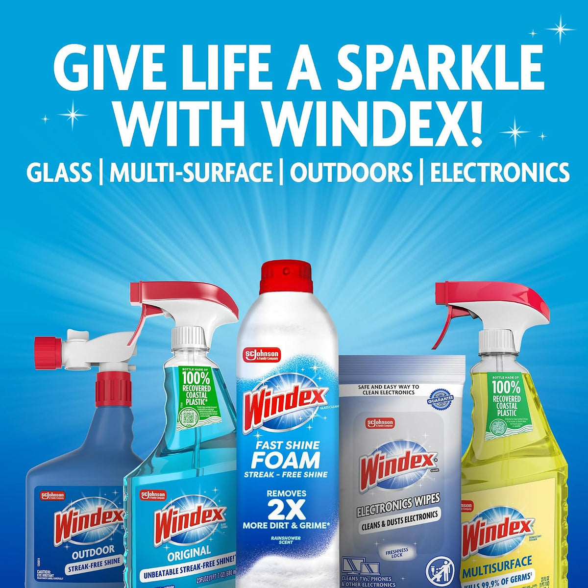 Windex Electronic Cleaning Wipes. Anti-Static & Ammonia-Free. 25 Count | Pre-Moistened Wipes for Monitors. Computer Screens. Laptops. TVs. Phones & More. Resealable Pack with Freshness Lock