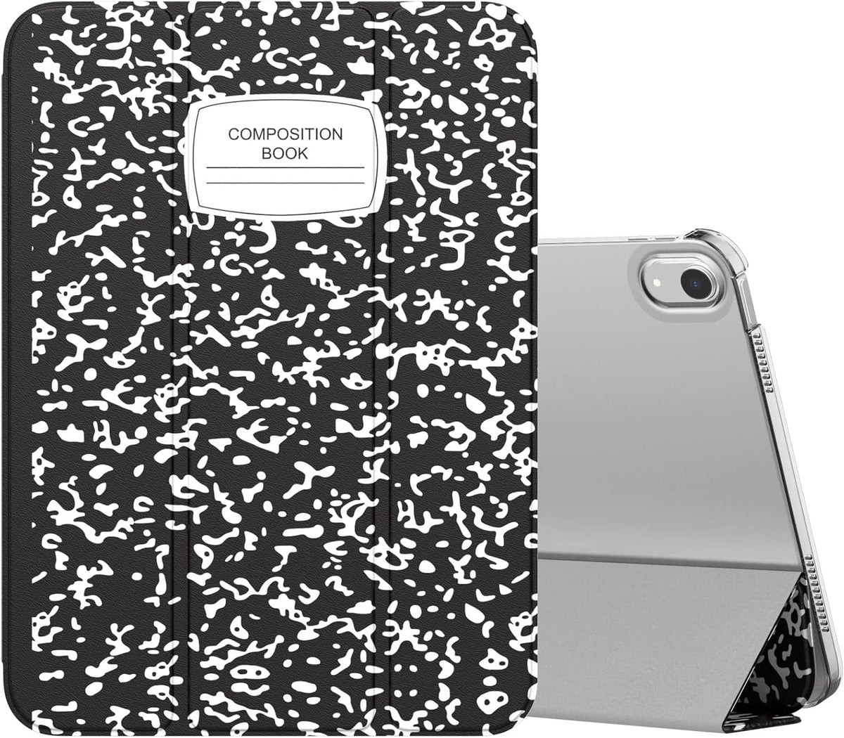MoKo for iPad (A16) 11th Generation Case. iPad 10th Gen Case. Navy Blue | For iPad 11/10.9 Inch Case 2025/2022. Slim Stand Hard PC Translucent Back Shell Smart Cover.Support Touch ID.Auto Wake/Sleep