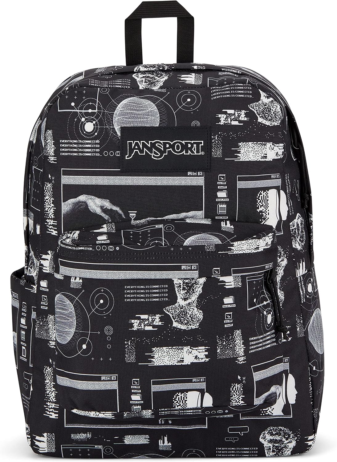Amazon.com | JanSport SuperBreak Plus Backpack with Padded 15-inch Laptop Sleeve and Integrated Bottle Pocket - Spacious and Durable Daypack for Work and Travel - Black | Casual Daypacks